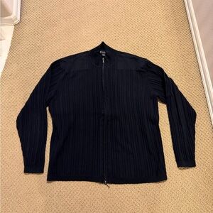 INC International Concepts Sweater Full Zip Jacket (Men’s Size Large)